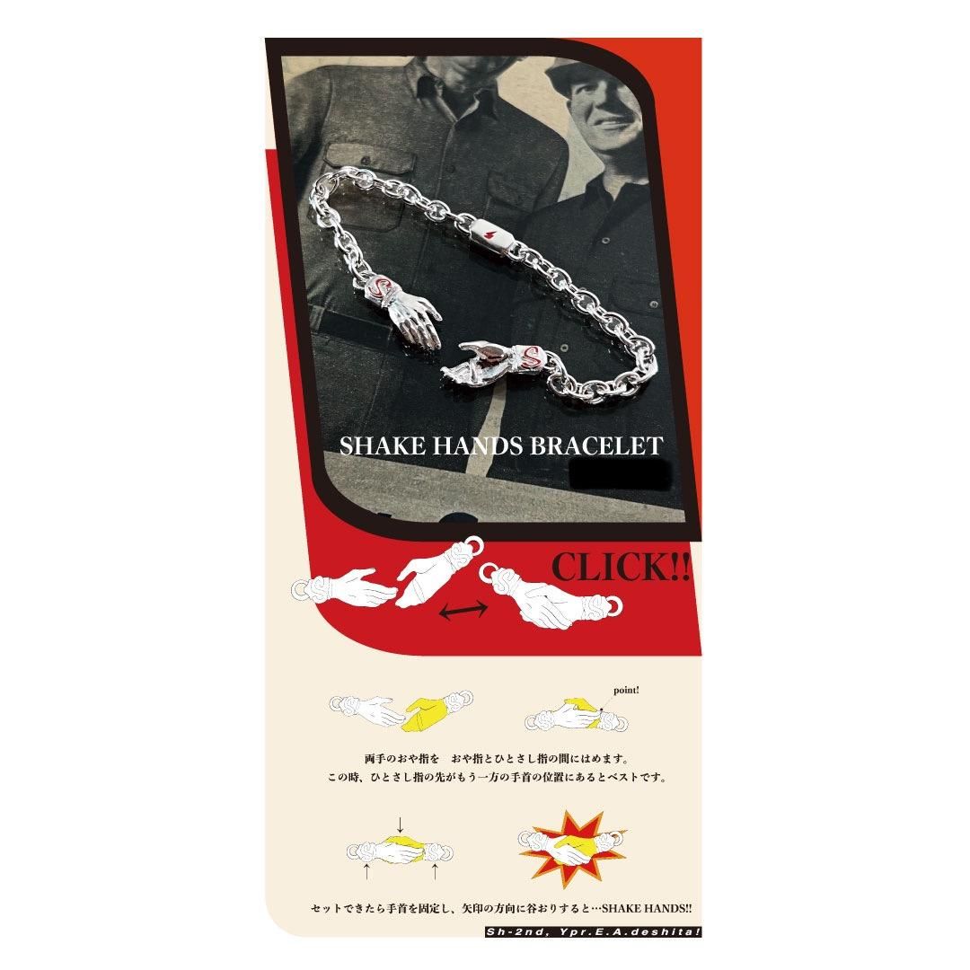 シンバルズ ( the SymbalS ) SHAKE HANDS SYMBALS LOGO BRACELET