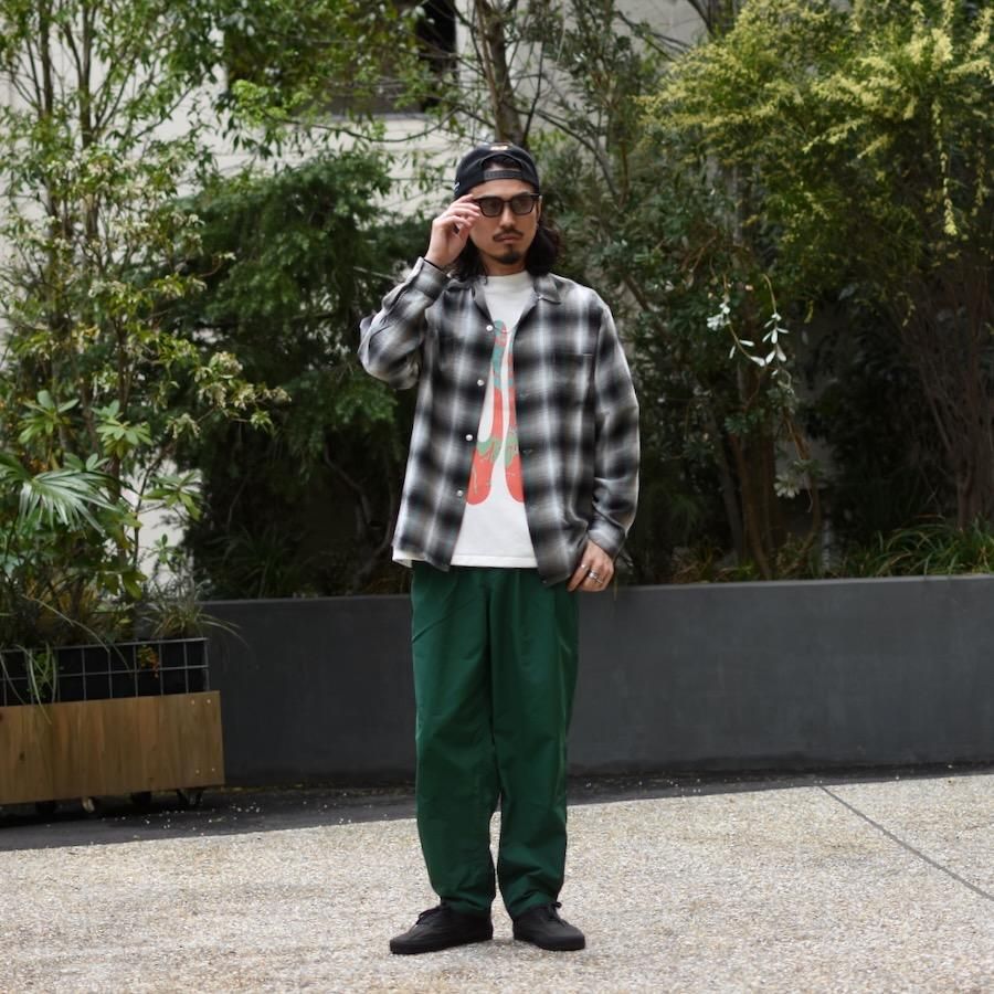 タウンクラフト ( TOWNCRAFT ) 60s OMBRE LOOP COLLAR SHIRT タウンクラフト ( TOWNCRAFT ) 60s OMBRE LOOP COLLAR SHIRT