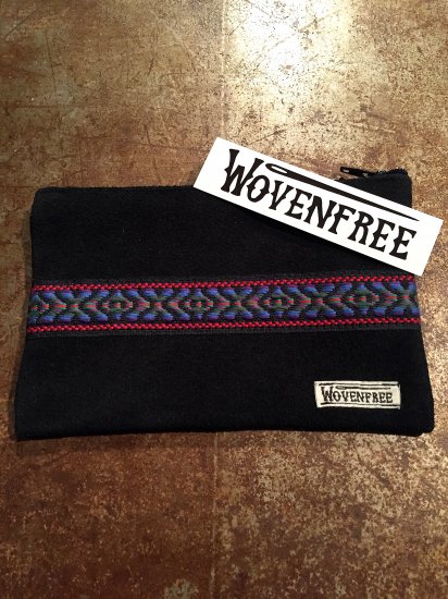 woven free/ウーブンフリー  pouch/ポーチ suede/スエード