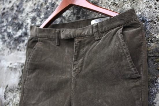 レミレリーフ (remi relief) stretch corduroy pants
