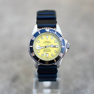 å ( vague watch ) diver's son / ӻ ƥå Сå black  yellow - 󥷥ˡ