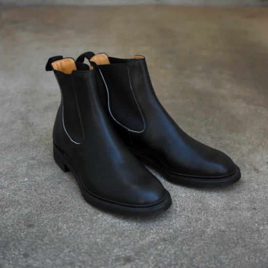 メイカーズ ( makers ) vittoria / サイドゴアブーツ 革靴 black 