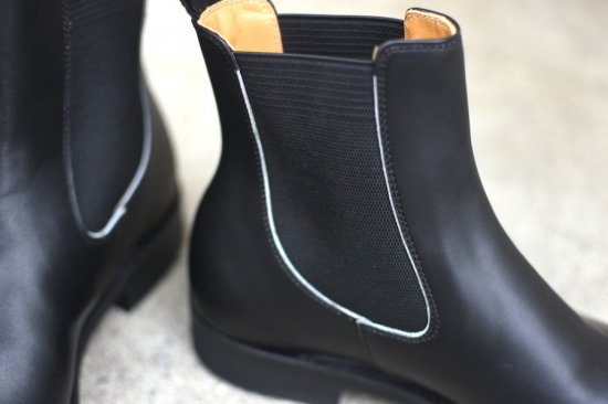 メイカーズ ( makers ) vittoria / サイドゴアブーツ 革靴 black