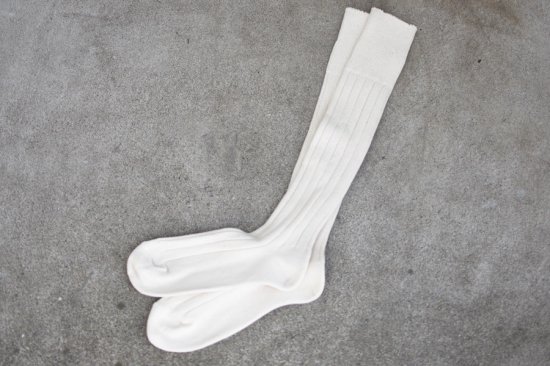 キャルオーライン (cal o line) tie dye long socks / ロング ソックス タイダイ white  cl182-101 - エンシニータス