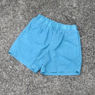 Сå ȥեå (burlap outfitter) track shorts pigment dye / ԥ / Φ ξ 硼 TURQUOISE - 󥷥ˡ