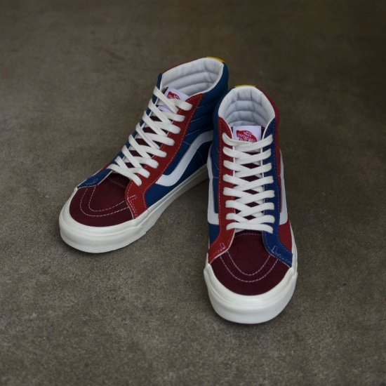 ヴァンズ(VANS) SK8-HI 38 DX / スケートハイ アナハイム VN0A38GF9XP PRTCH LIBIGOLD メンズ レディース  - エンシニータス