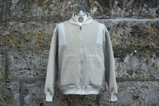 バーラップ アウトフィッター (burlap outfitter) KNIT FLEECE PATCHED