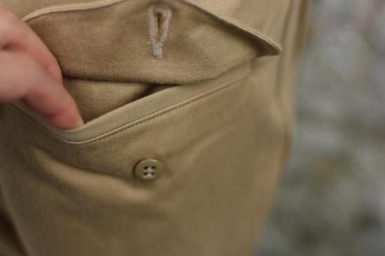 MONITALY 】 モニタリー CHINO PANTS / チノパンOFFICER CHINO CLOTH 