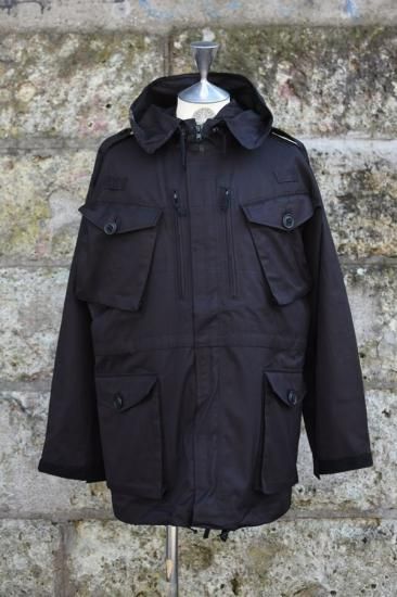 デッドストック (dead stock) BRITISH ARMY UK SAS SMOCK PARKA BLACK 