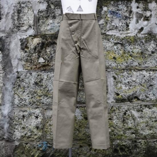 デッドストック( dead stock ) 50s-70s Italian army motorcycle pants