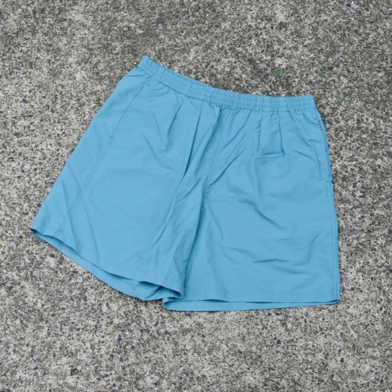 バーラップ アウトフィッター (burlap outfitter) track shorts / 水陸 両用 トラックショーツ FOG BLUE - エンシニータス