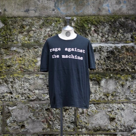 スリフティールック (thrifty look) s/s t-shirts ”RAGE AGAINST THE MACHINE