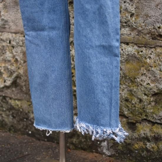 ナナナナサーカ( 77circa ) circa make fringe slim denim pants ナナナナサーカ( 77circa ) circa make fringe slim denim pants