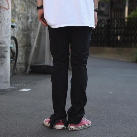 ナナナナサーカ( 77circa ) circa make fringe slim denim pants