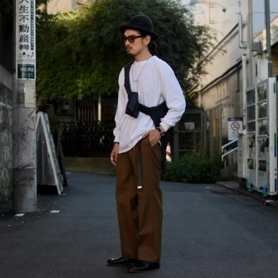 Post Overalls チャイナJK ライトデニム メンズ