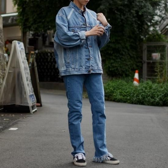 ナナナナサーカ( 77circa ) circa make AJ cutback denim jacket