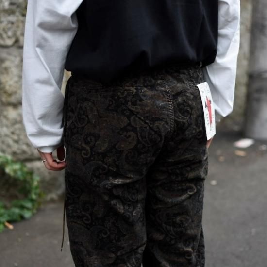 キャルオーライン ( CAL O LINE ) PAISLEY 2TUCK PANTS / ペイズリー2