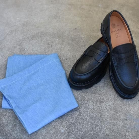 ユケテン【 YUKETEN 】FRENTALY LOAFER SCOTCH GRAIN LEATHER