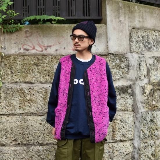 キャルオーライン ( CAL O LINE ) JACQUARD PILE LINER VEST
