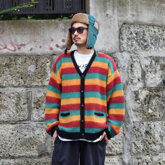 CAL O LINE」 MOHAIR CARDIGAN キャルオーライン モヘアニット