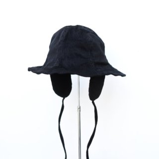 ޥƥ㥤 (Mighty Shine) Corduroy Earflap Tulip Hat / ǥ դ 塼åץϥå BLACK - 󥷥ˡ