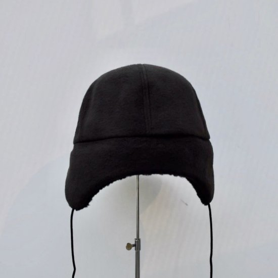 マイティシャイン (mighty shine) Fleece Camper Cap BLACK / フリース