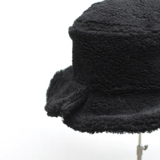マイティシャイン (mighty shine) Boa Bucket Hat BLACK / オールボア
