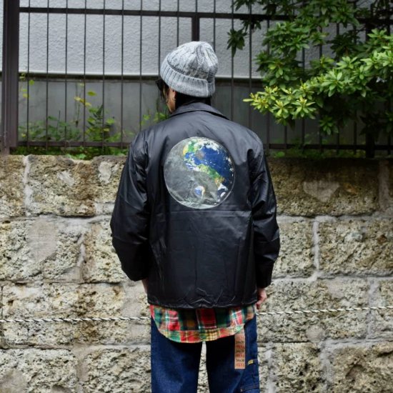 バカンス (BACANCES) BC BOA COACH JAKET YIN YANG EARTH / ボア