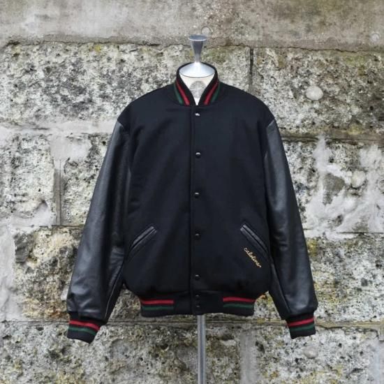 USA製 settlemier´s VARSITY JACKET レザー-