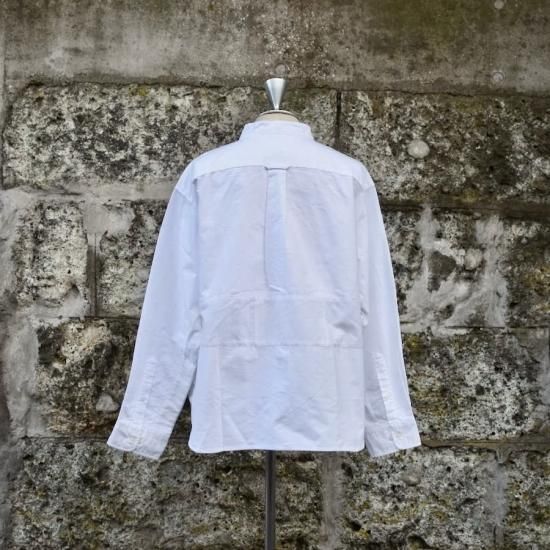 オッドメント ( oddment ) POLO RALPH LAUREN REMAKE SHIRT TYPE4 / ポロラルフローレンリメイクシャツ  WHITE - メンズ レディース - エンシニータス