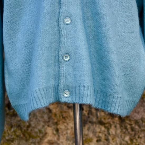 タウンクラフト ( TOWNCRAFT ) SHAGGY SOLID CARDIGAN / モヘア