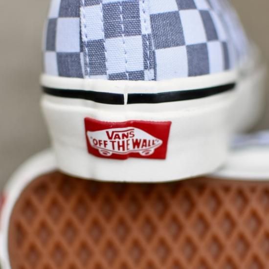 VANS アナハイム オーセンティック 44DX タータンチェック ブルー 28