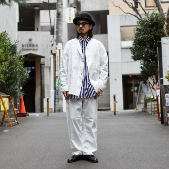 ポストオーバーオールズ(POST O'ALLS) E-Z ARMY NAVY VINTAGE SHEETING 