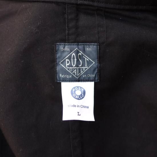 ポストオーバーオールズ POST O'ALLS モールスキンチャイナジャケット 167029010_o3.jpg?