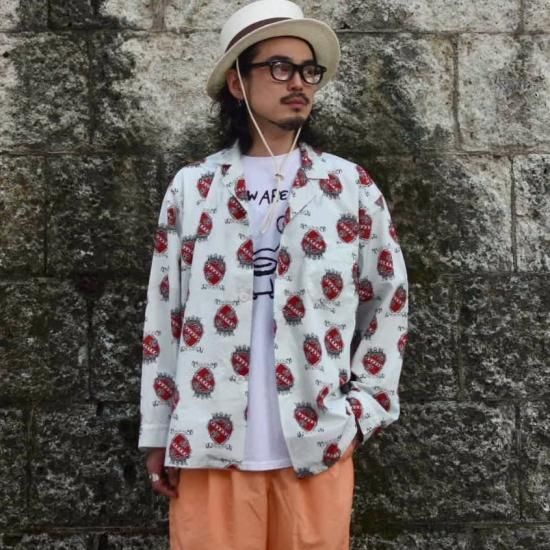 タウンクラフト ( TOWNCRAFT ) PAJAMA PRINTED JACKET HEART