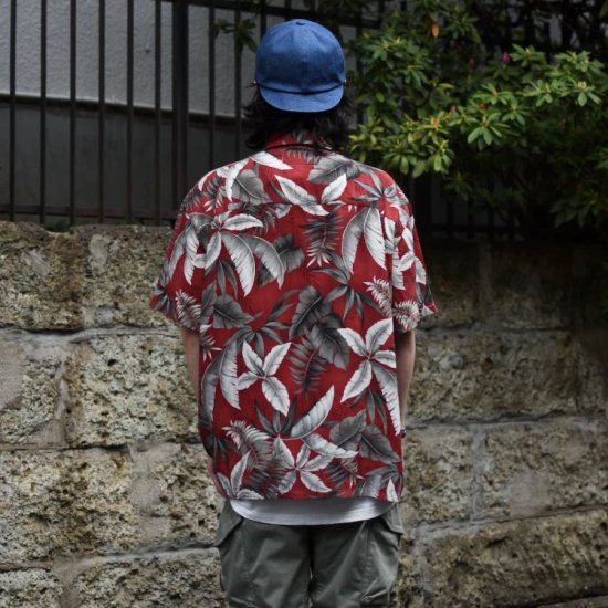 ナナナナサーカ( 77circa ) MAKE CUTBACK HEM POKET ALOHA SHIRT