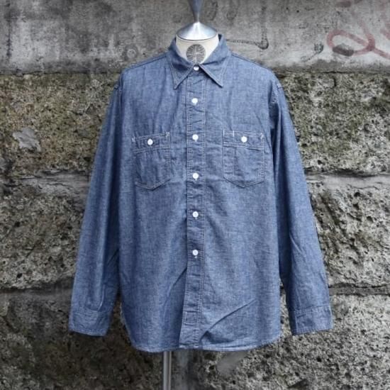 ポストオーバーオールズ (POST O'ALLS) St.LOUISl CLASSIC CHAMBRAY 