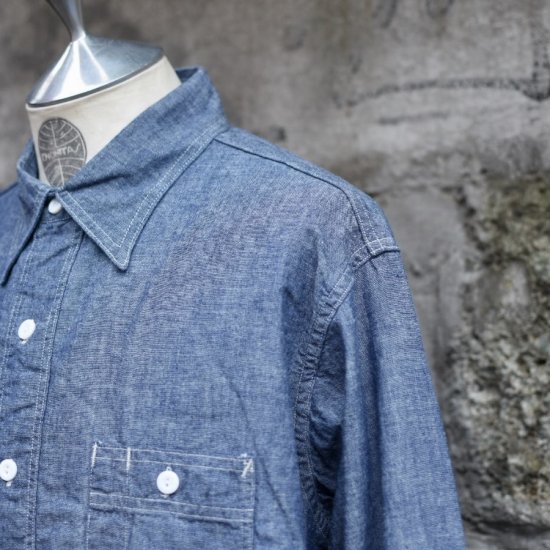 ポストオーバーオールズ (POST O'ALLS) St.LOUISl CLASSIC CHAMBRAY