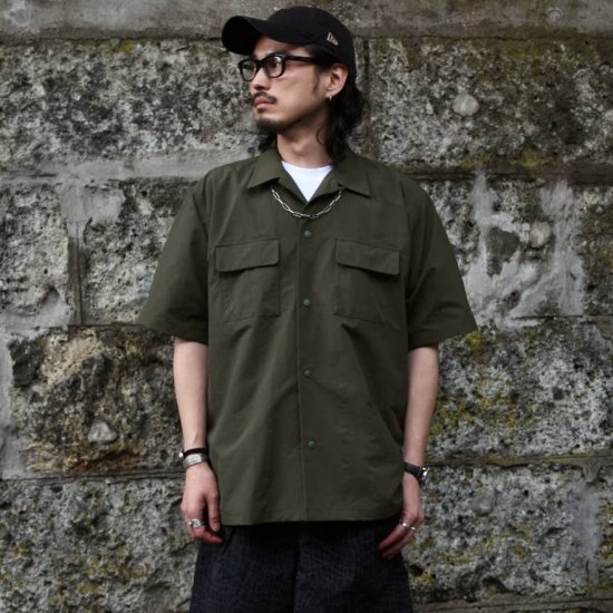 BURLAP OUTFITTER s/s camp shirt solid-