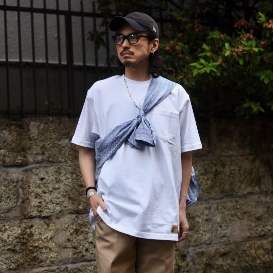 コムフィアウトドアガーメント( COMFY OUTDOOR GARMENT )CMF NEWSPAPER SHIRTS / 2WAY ニュースペーパー  シャツ BLUE CHECK メンズ レディース - エンシニータス