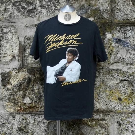 Michael JacksonマイケルジャクソンのツアースタッフTシャツ-