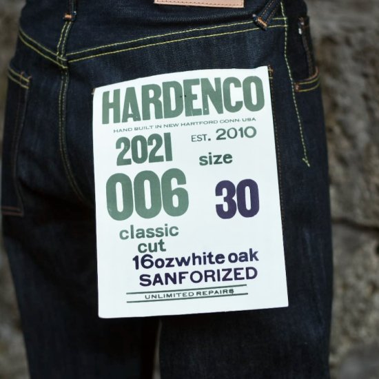 ハーデンコー ( HARDENCO ) CLASSIC CUT 16OZ WHITE OAK SANFORIZED