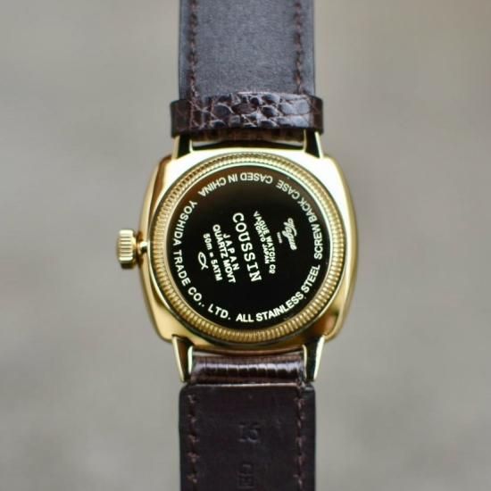 ヴァーグウォッチ　Coussin　ブラウン 楽天市場】【VAGUE WATCH CO. / ヴァーグウォッチカンパニー