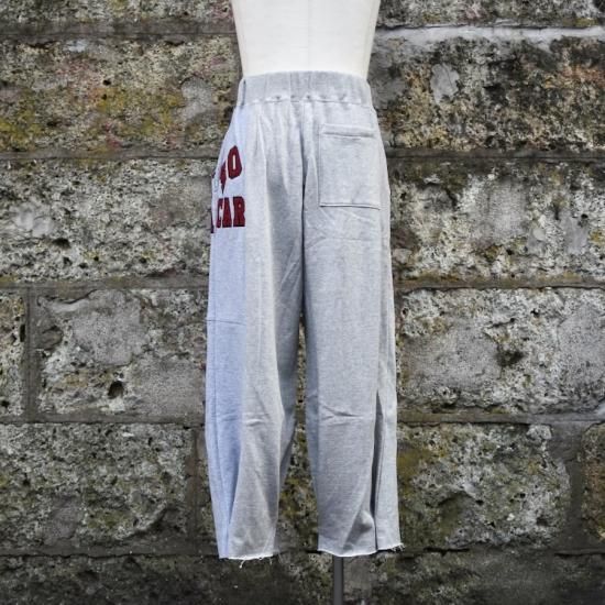 ナナナナサーカ(77circa) MAKE CUTBACK WIDE SWEAT PANTS / リメイク ...