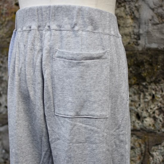 ナナナナサーカ(77circa) MAKE CUTBACK WIDE SWEAT PANTS / リメイク 