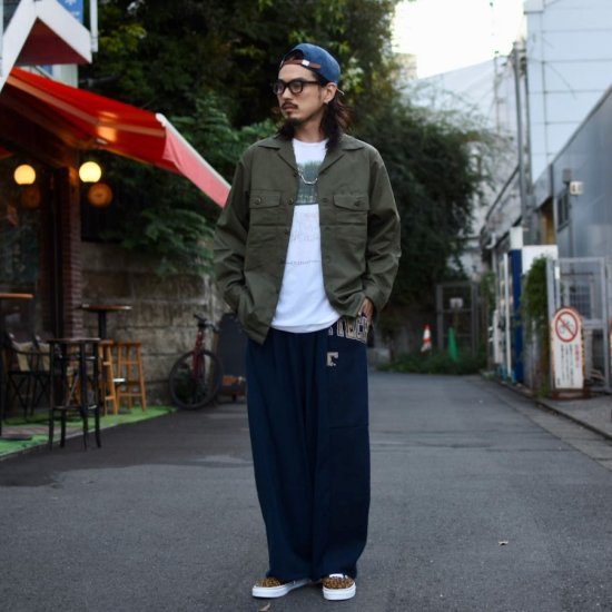 ナナナナサーカ(77circa) MAKE CUTBACK WIDE SWEAT PANTS / リメイク