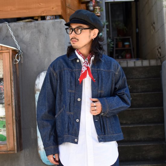 エイチユニット ( H.UNIT ) LEFT HAND DENIM WORK JACKET / 左