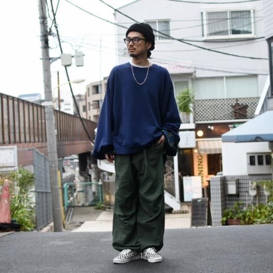 ナナナナサーカ(77circa) MAKE WIDE CUTBACK SWEAT TOP / リメイク 