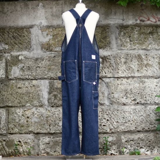 ポストオーバーオールズ ( POST O'ALLS ) NO.2 OVERALLS 10oz DENIM