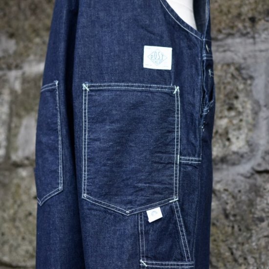 ポストオーバーオールズ ( POST O'ALLS ) NO.2 OVERALLS 10oz DENIM ...